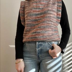 Vintage Handknit Sweater Vest/Tank